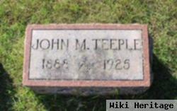 John M Teeple