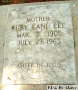 Ruby Kathleen Lane Lee