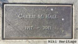 Carrie M Hall