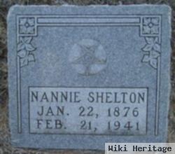 Nancy Briel "nannie" Self Shelton