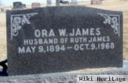 Ora W. James