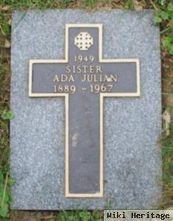 Sr Ada D "ada Julian" Walpole