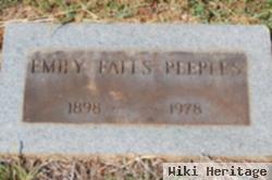Emily Falls Peeples