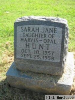 Sarah Jane Hunt