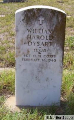 William Harold Dysart