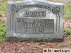 Mary Elizabeth Ballance Whitehurst