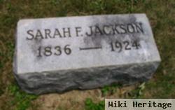 Sarah F Jackson