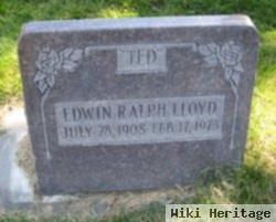 Edwin Ralph "ted" Lloyd