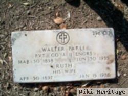 Pvt Walter Parli