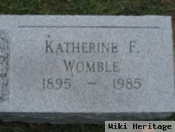 Katherine F Womble