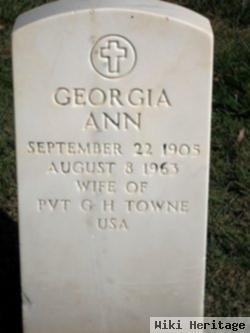 Georgia Ann Towne