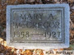 Mary A Mcgregor