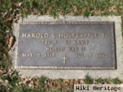 Harold L. Piney Holtzapple, Sr