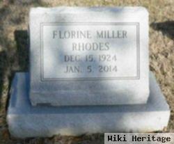 Florine Miller Rhodes