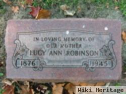 Lucy Ann Robinson