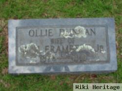 Ollie Florence Duncan Erambert