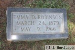 Emma D. Robinson