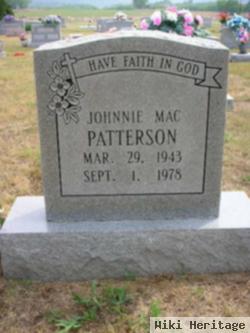 Johnnie Mac "moe" Patterson