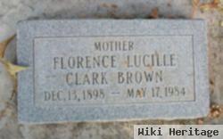 Florence Lucille Clark Brown