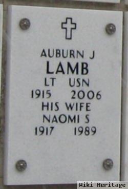 Lieutenant Auburn J Lamb