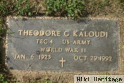 Theodore G. Kaloudi