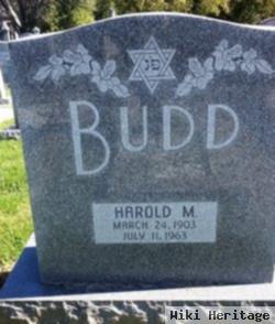 Harold M. Budd