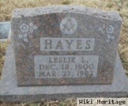 Leslie L Hayes