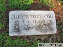 Clifton Elgin Cole