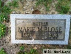 Marie Morris Barratt Blose