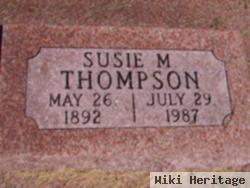 Susie M Tate Thompson