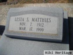 Lesta Martha Sommerfeld Matthies