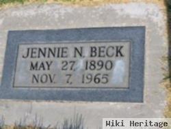 Jennie N Beck