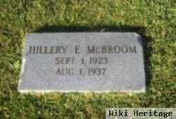 Hillery E Mcbroom