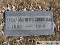 Elvira Narcissa Mathews Christian