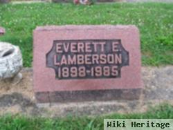 Everett E. Lamberson