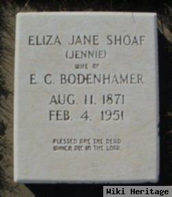 Eliza Jane Shoaf Bodenhamer