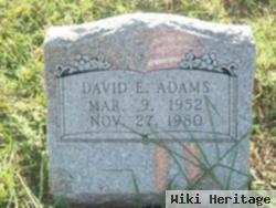 David E. Adams