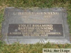 Violet Rosamond Bartosh Gunning