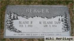 Elaine Tapp Berger