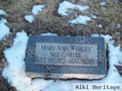 Mary Ann Carter Worley