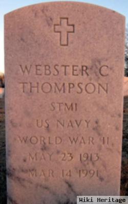 Webster C Thompson