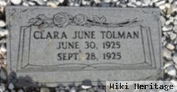 Clara June Tolman