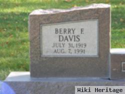 Berry F Davis