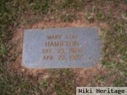 Mary Lou Hamilton