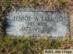 Jennie A. Eklund Christopherson