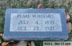 Pearl M Holmes