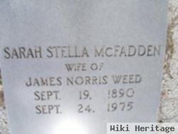 Sarah Stella Mcfadden Weed