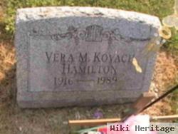 Vera M Kovach Hamilton