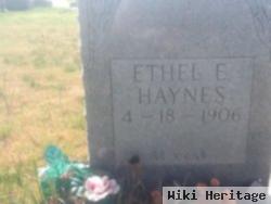 Ethel E Haynes