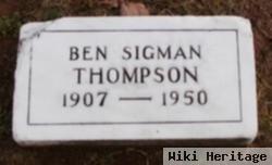 Ben Sigman Thompson